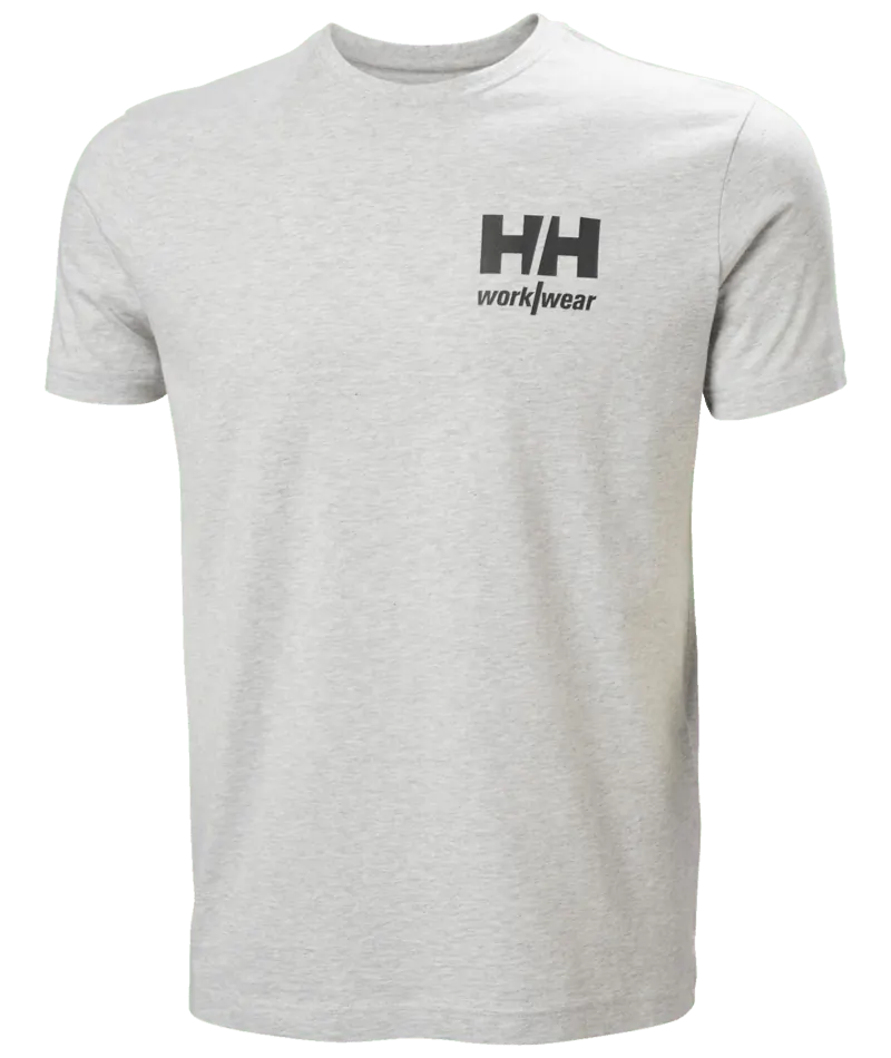 Helly Hansen 79281 Classic Logo T-Shirt Grijze Melange