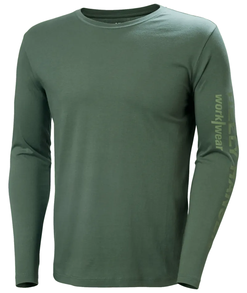 Helly Hansen 79282 Classic Logo Longsleeve M Groen