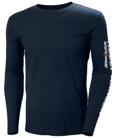 Helly Hansen 79282 Classic Logo Longsleeve 3XL Marineblauw