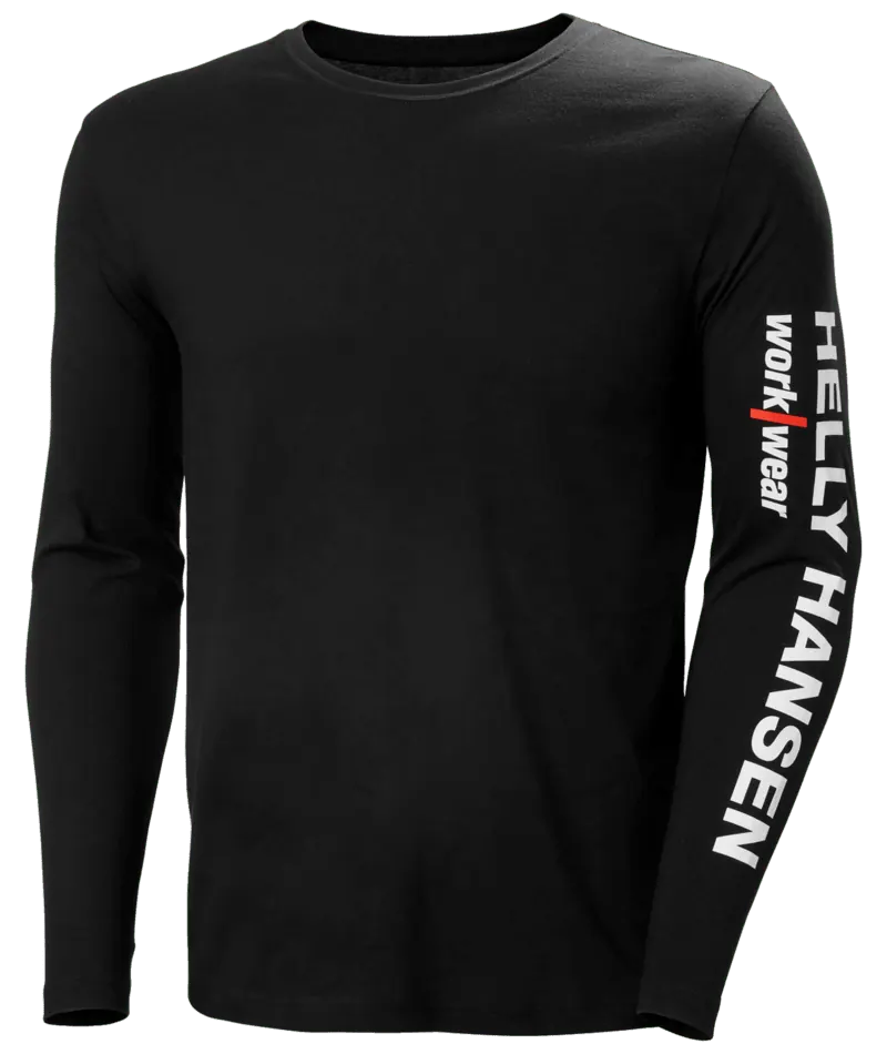 Helly Hansen 79282 Classic Logo Longsleeve 4XL Zwart