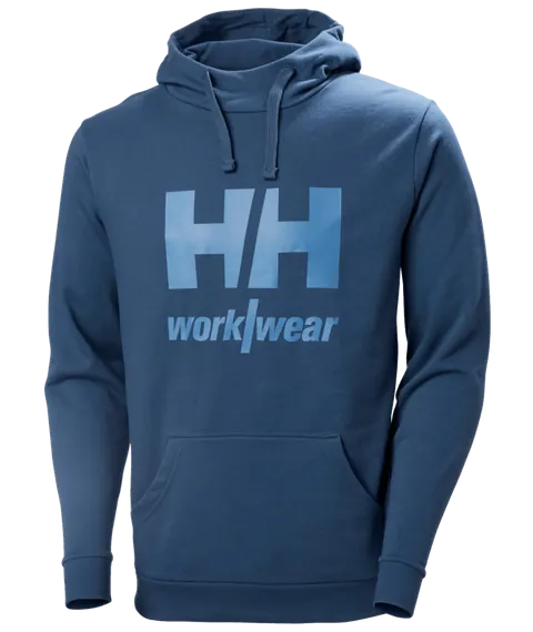 Helly Hansen 79284 Classic Logo Hoodie M Blauw