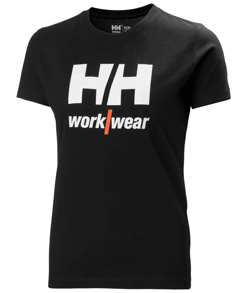 Helly Hansen 79287 Classic Logo T-Shirt Zwart