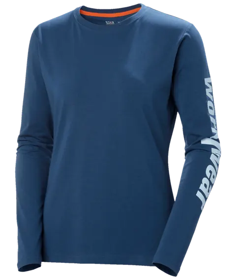 Helly Hansen 79288 Classic Logo Longsleeve 2XL Blauw