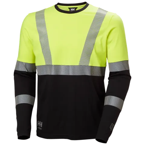 Helly Hansen HH 79298 Fyre Longsleeve Geel/Ebony