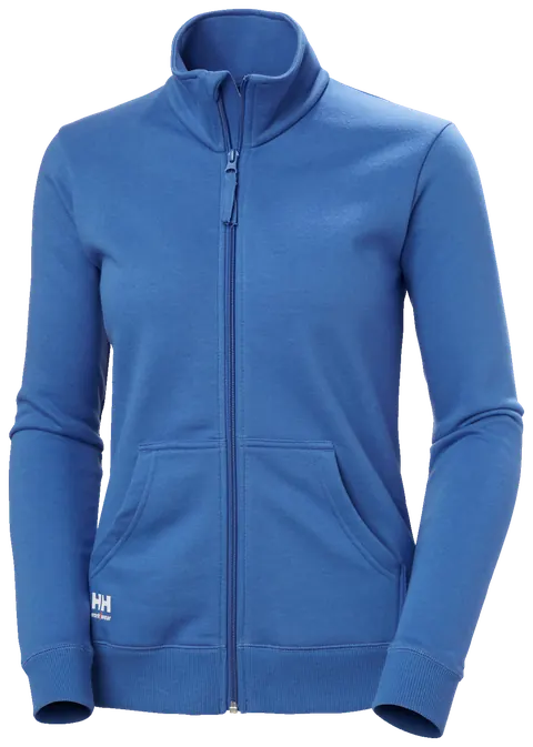 Helly Hansen 79321 W Classic Z. Sweatshirt M Steenblauw