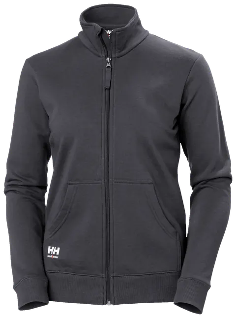 Helly Hansen 79321 W Classic Z. Sweatshirt Donkergrijs