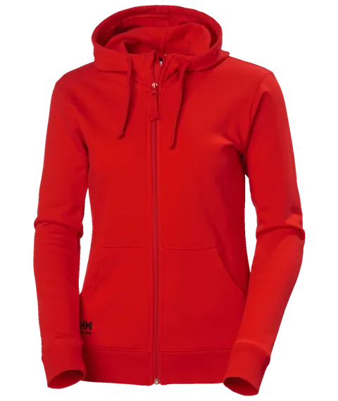 Helly Hansen 79323 W Classic Zip Hoodie M Waarschuwingsrood