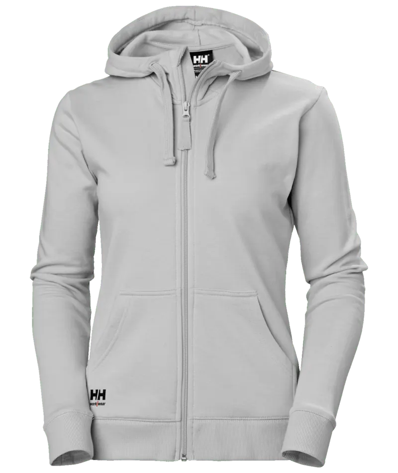 Helly Hansen 79323 W Classic Zip Hoodie M Grijze Mist