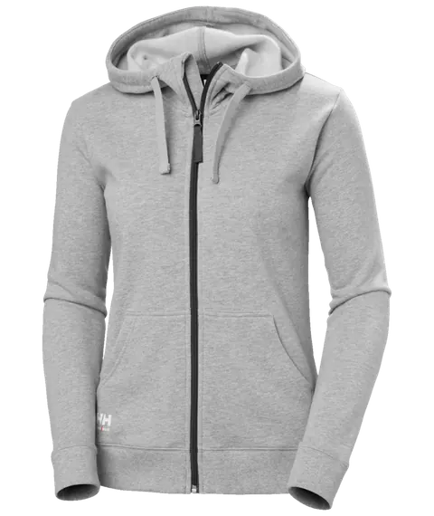 Helly Hansen 79323 W Classic Zip Hoodie Grijze Melange