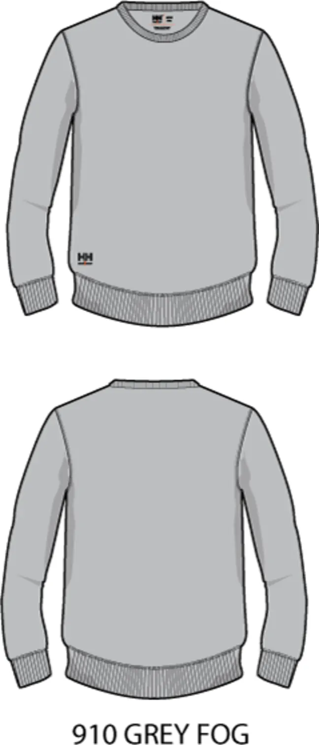 Helly Hansen 79324 Classic Sweatshirt 2XL Grijze Mist