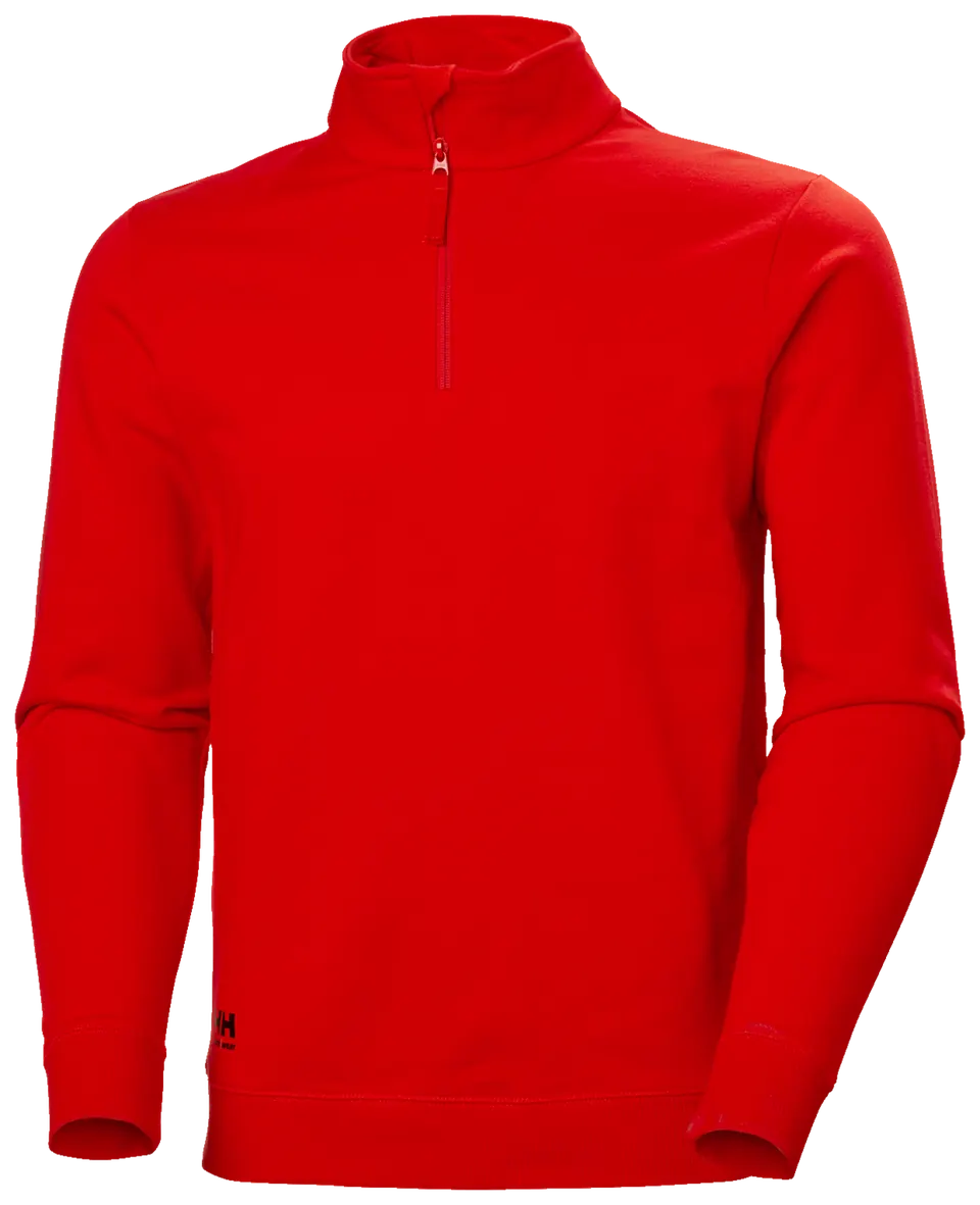 Helly Hansen 79325 Classic Zip Sweatshirt Waarschuwingsrood