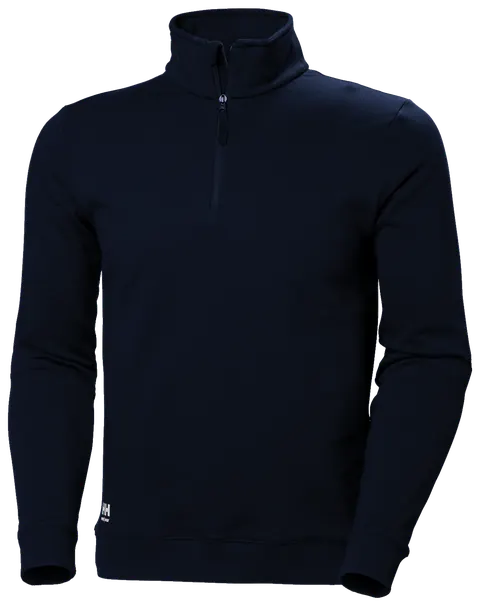 Helly Hansen 79325 Classic Zip Sweatshirt Marineblauw