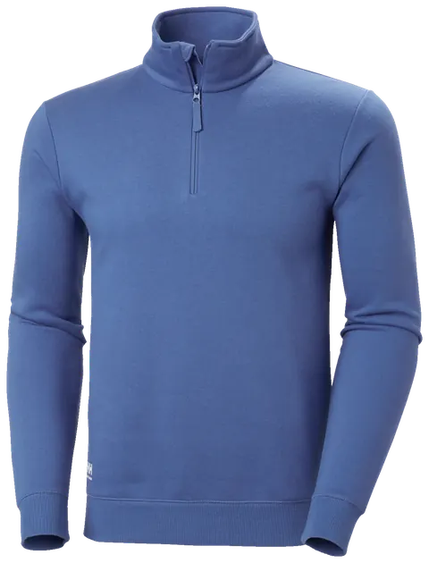 Helly Hansen 79325 Classic Zip Sweatshirt XL Steenblauw