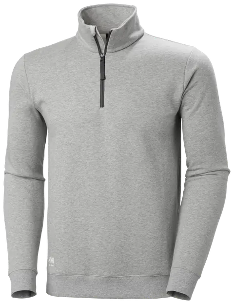 Helly Hansen 79325 Classic Zip Sweatshirt M Grijze Melange