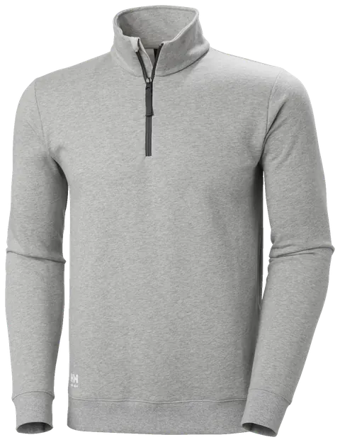 Helly Hansen 79325 Classic Zip Sweatshirt 2XL Grijze Melange