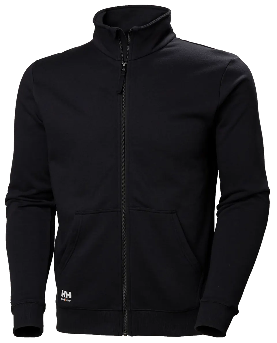 Helly Hansen 79326 Classic Zip Sweatshirt Zwart