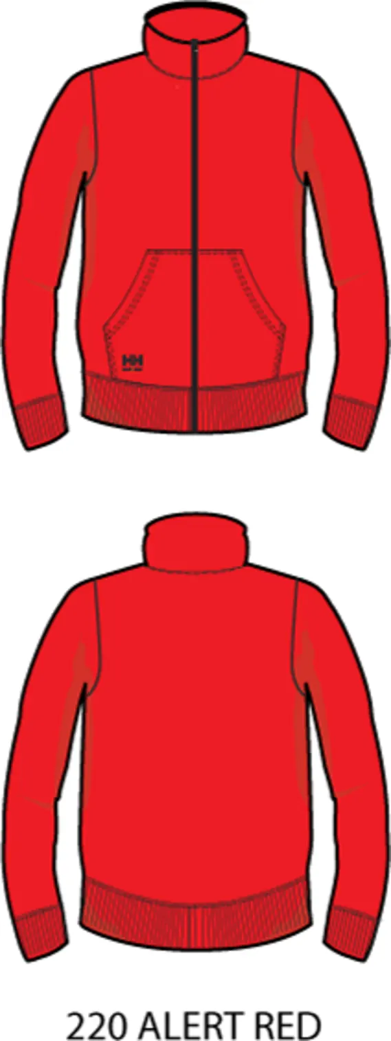 Helly Hansen HH 79326 Classic Zip Sweatshirt Waarschuwingsrood