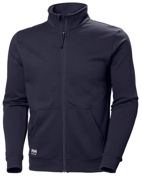 Helly Hansen 79326 Classic Zip Sweatshirt Marineblauw