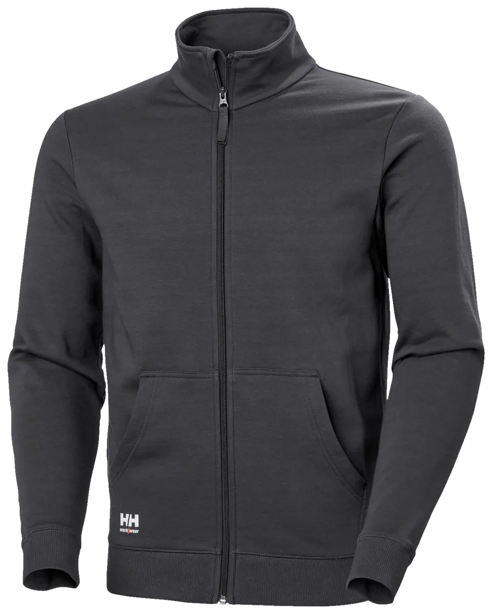 Helly Hansen 79326 Classic Zip Sweatshirt 4XL Donkergrijs
