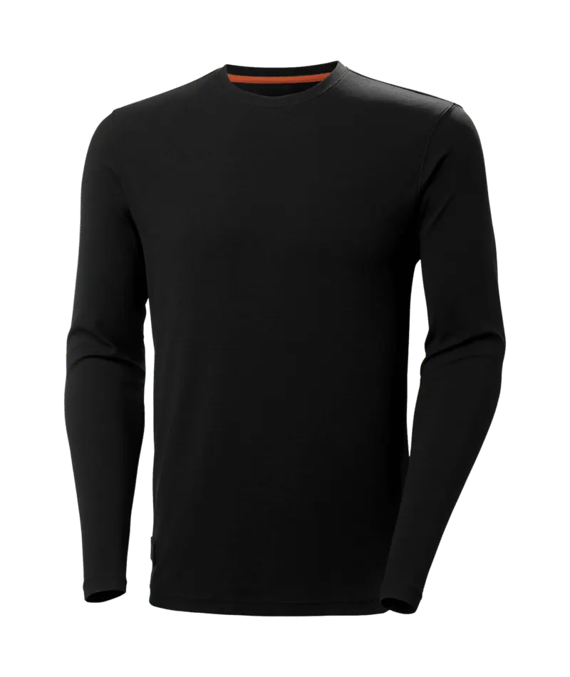 Helly Hansen 79329 Tech Longsleeve XS Zwart/Wit