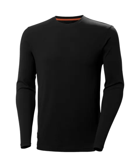 Helly Hansen 79329 Tech Longsleeve 3XL Zwart/Wit