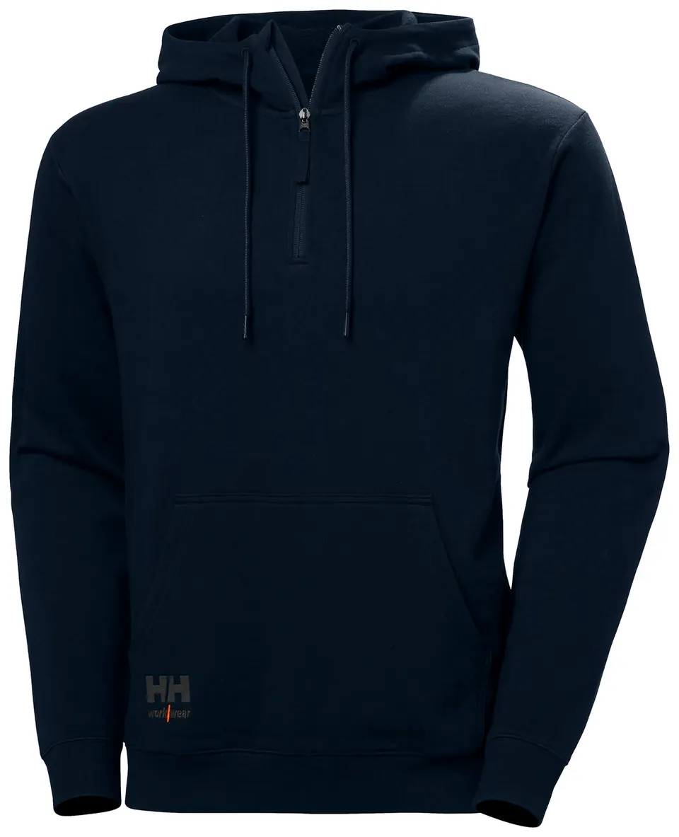 Helly Hansen 79330 Essential ¼ Zip Hoodie M Marineblauw
