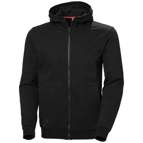 Helly Hansen 79345 Evo Zip Hoodie Zwart/Wit