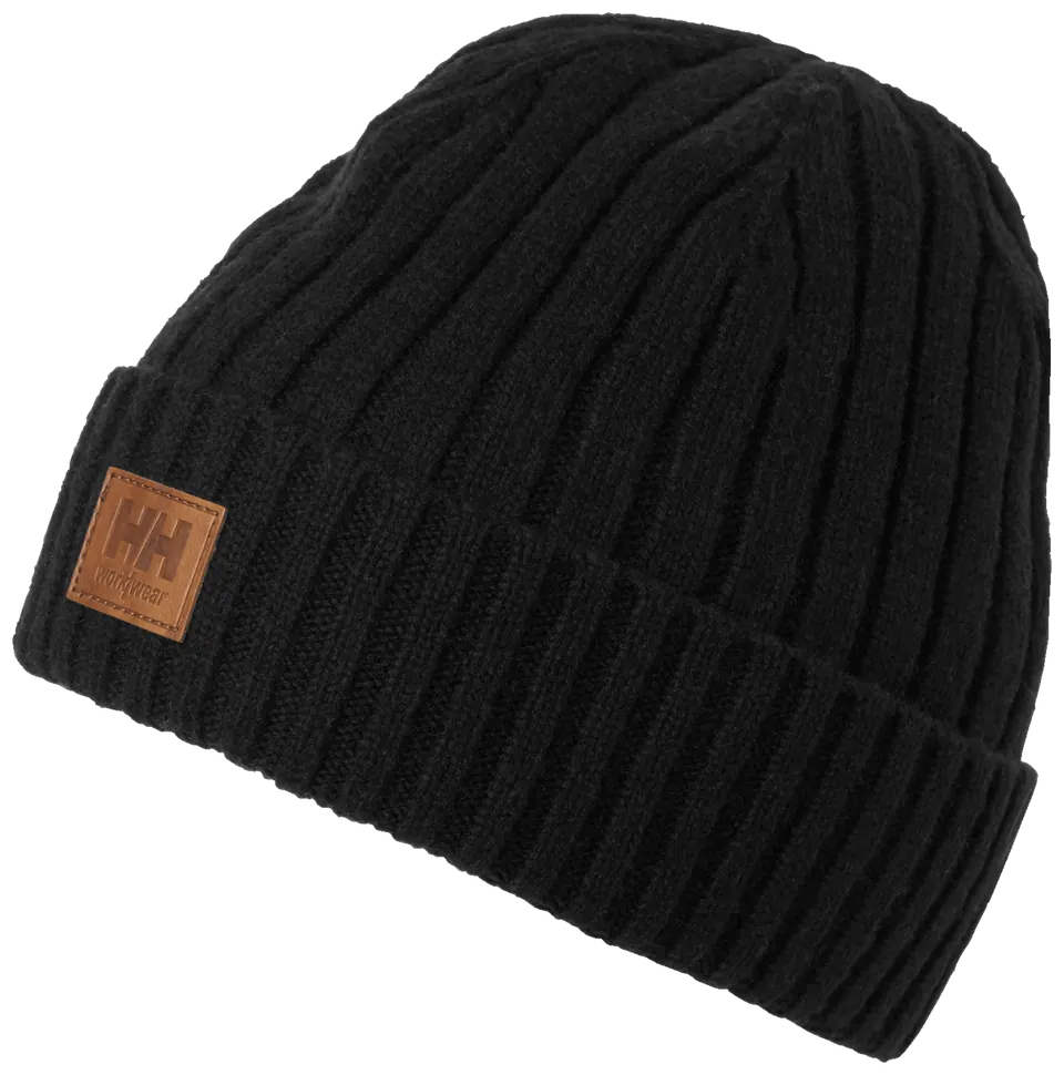 Helly Hansen 79812 Classic Wool Cuff Beanie Zwart