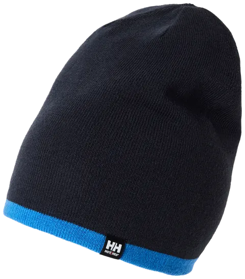 Helly Hansen 79883 Classic Reversible Beanie Waarschuwingsrood/Ebony