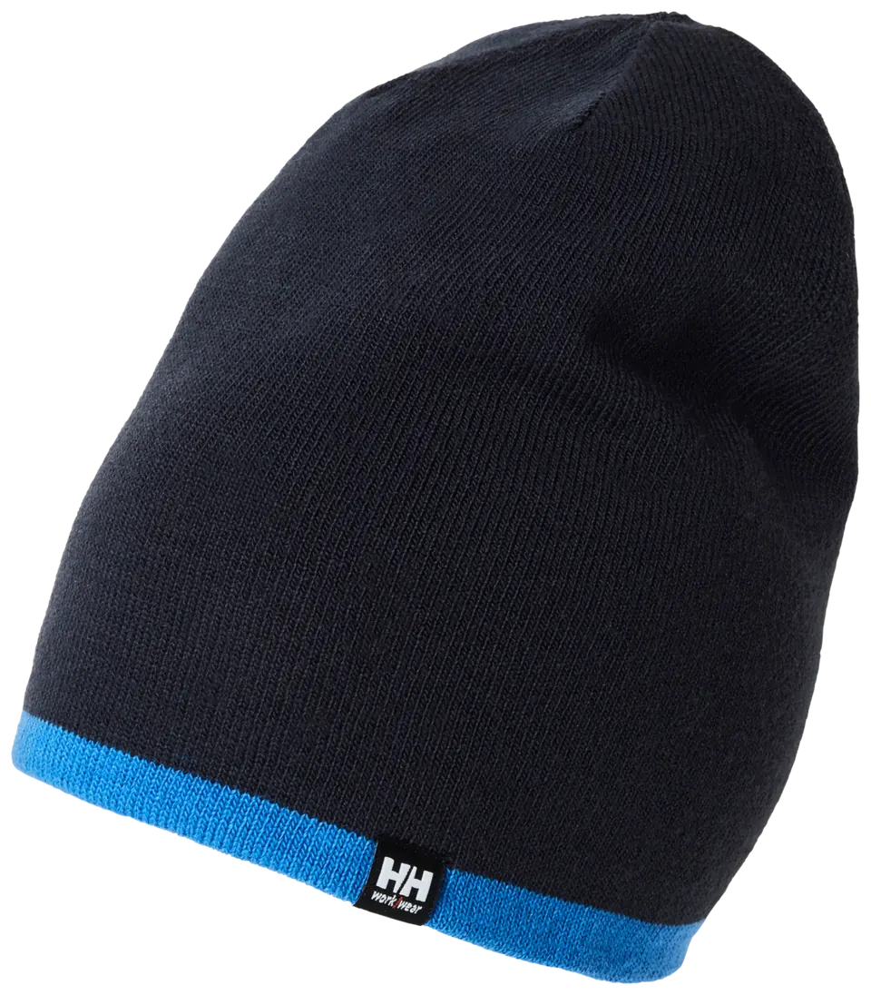 Helly Hansen 79883 Classic Reversible Beanie Waarschuwingsrood/Ebony