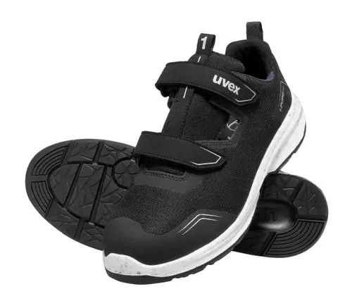 Uvex Sandal velcro 68908 S1 PU W11 42 Zwart