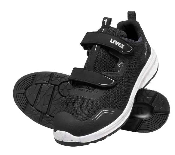 Uvex Sandal velcro 68908 S1 PU W11 49 Zwart