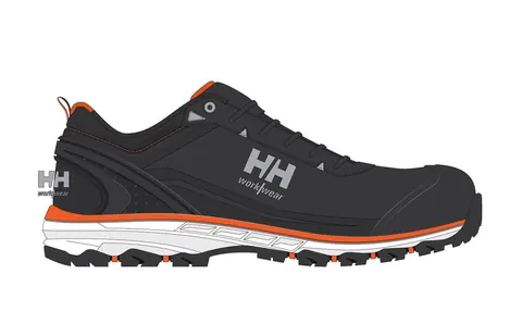 Helly Hansen 78390 Chelsea Evo 2 Laag S3 Zwart/Oranje