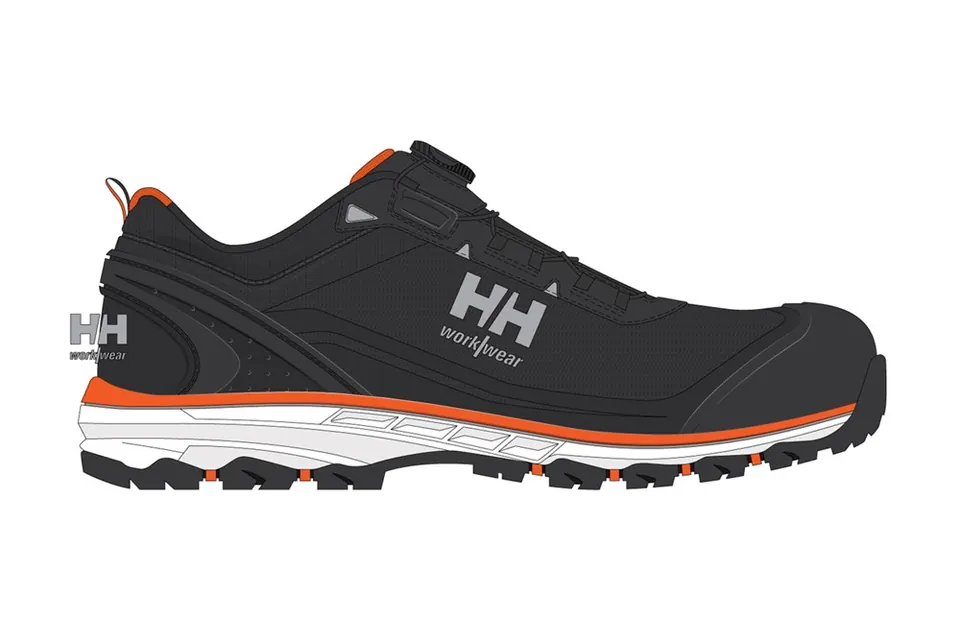 Helly Hansen 78394 Chelsea Evo 2 Lage Boa S1P 43 oranje/zwart