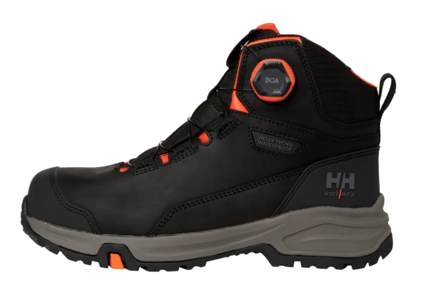 Helly Hansen 78443 Manchester Mid Boa Veiligheidsschoen S7S Black/Grey