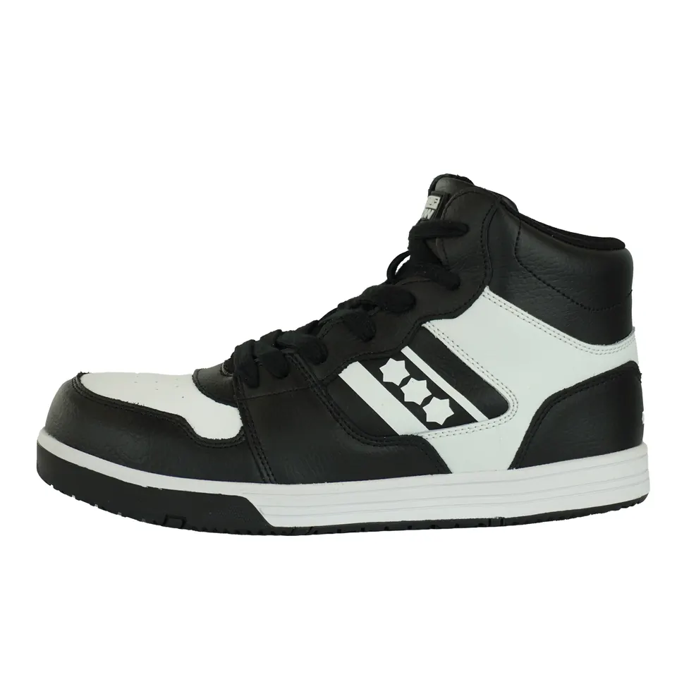 Rucanor Work Jump 531 S3L hoog zw/wit 48 Zwart/Wit