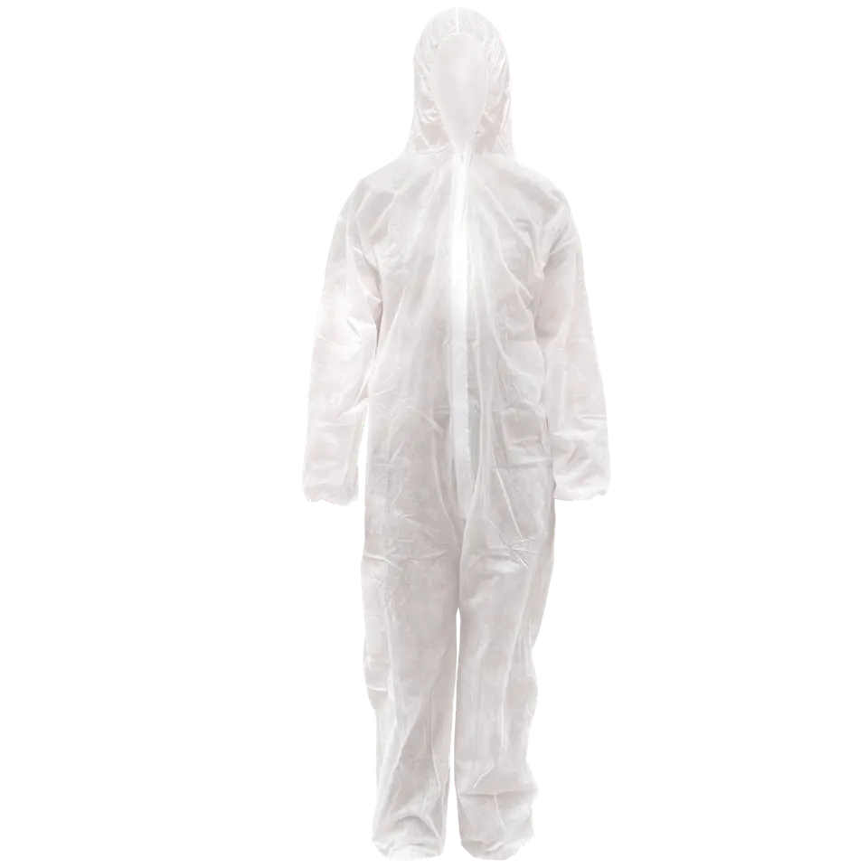 PSP 05-101 Disposable PP Coverall basic Wit M