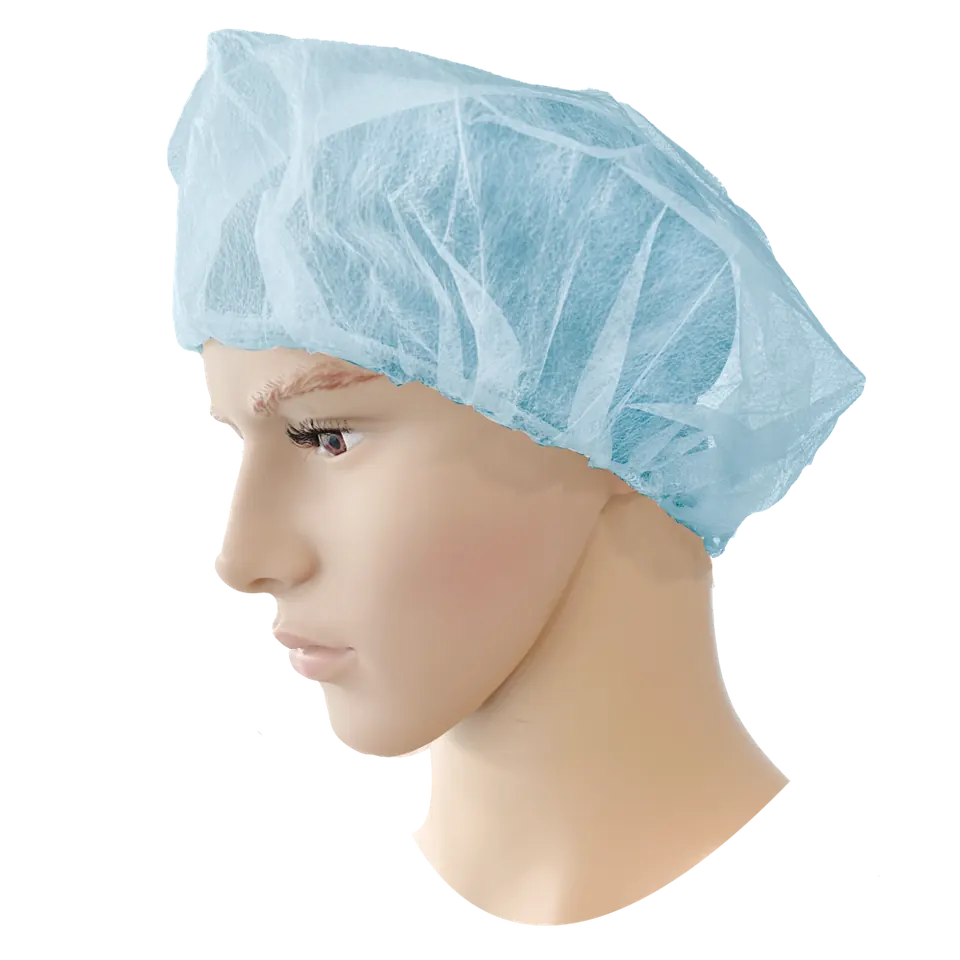 PSP 55-305 Disposable Baret PP blauw
