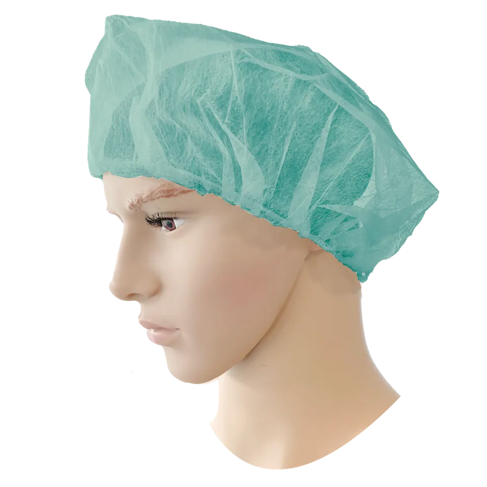 PSP 55-307 Disposable Baret PP groen