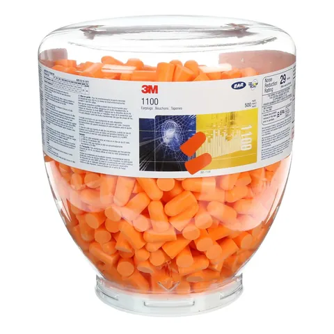 3M 1100D oordoppen One Touch 500 paar Oranje