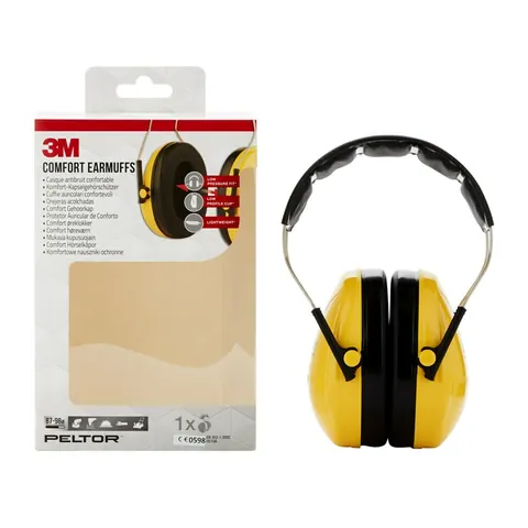 3M Peltor H510AC Optime I Gehoorkap Geel/Zwart
