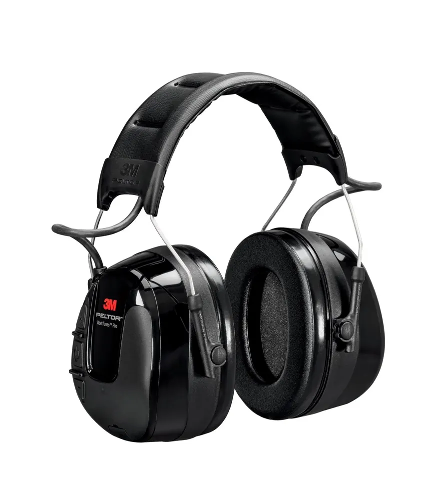 3M Worktunes Pro HRXS221A radio headset Zwart