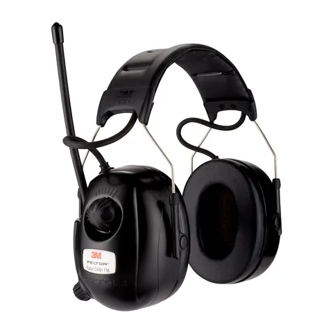3M Peltor HRXD7A-01 radio DAB+ kap Zwart