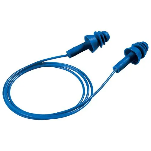 Uvex Whisper 2111260 SNR 27 dB Oordopjes met Koord M Blauw