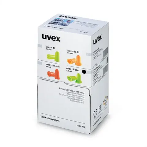 Uvex Hi-Com 2112095 SNR 26 dB Oordopjes - Mini Dispenser Box