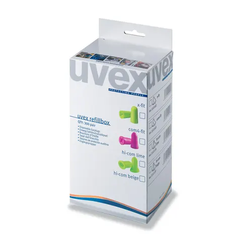 Uvex X-Fit 2112022 M Groen Disposable Oordoppen SNR 37 dB