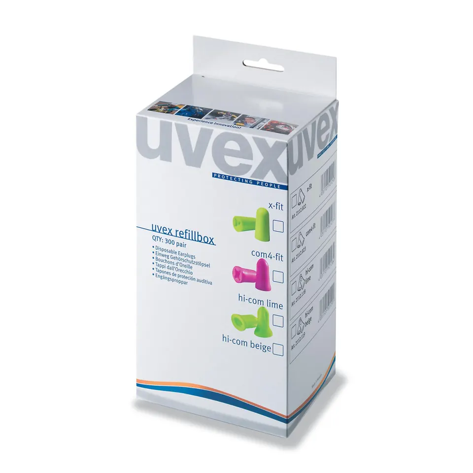 Uvex X-Fit 2112022 M Groen Disposable Oordoppen SNR 37 dB