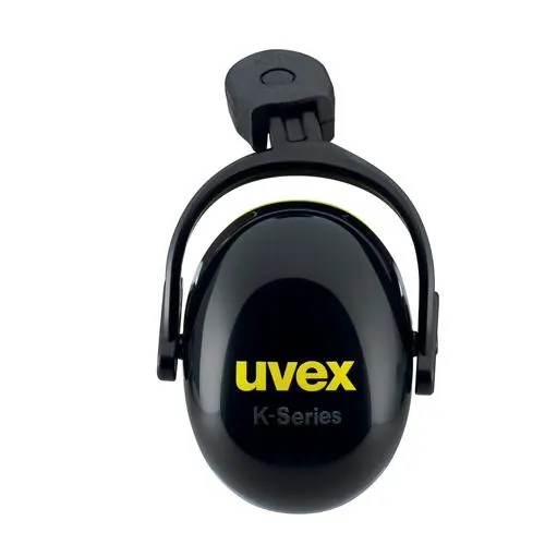 Uvex K-Series 2600215 SNR 30 dB Gehoorkap Zwart/Geel
