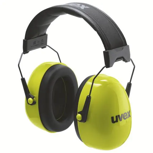 Uvex K-Series 10 2630021 Gele Gehoorkap SNR 33 dB