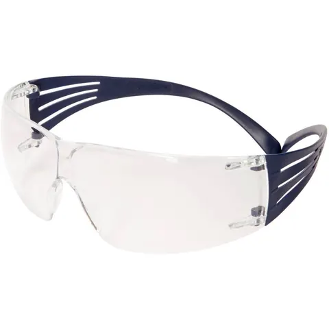 3M SecureFit SF201SGAF-BLU bril PC clear